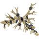 Кольцо Эльфийка Rose SETA Decor 25-610GL-BLK - изображение 2