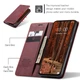 Чохол книжка з магнітом Xiaomi Redmi Note 14 Pro CaseMe Wine (41142-42) - зображення 3