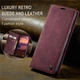 Чехол книжка с магнитом Xiaomi Redmi Note 14 (версия EU) CaseMe Wine (43225-42) - изображение 2