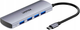 USB-хаб Unitek uHUB Q4 4-in-1 10Gbps USB-C Hub with 4 Ports USB-A (H1112EGY01) - зображення 2