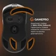 Миша бездротова GamePro Genesis Ranker White (GM012W) - зображення 9