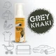 Спрей-краска для ткани «Grey khaki» 100 мл - изображение 2