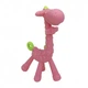Силіконовий прорізувач "Жираф" MGZ-0423(Pink) без футляра - зображення 1