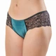 Трусы-хипстеры женские из микрофибры и кружева Felisiya Lingerie Изумрудый 253-1382/ф1 S - изображение 1
