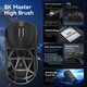 Беспроводная Игровая Мышь ATTACK SHARK R2 GREY MAGNESIUM 2.4G/Bluetooth/USB type-c Сенсор PAW3950 - изображение 4