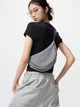 Сумка кросс-боди через плечо женская средняя UNIQLO 140950450 Черная (1159838859) - изображение 2