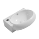 Раковина подвесная Mixxus Premium DIVERSE-1201-R 400х215х140mm с отверстием под смеситель и переливом (MP6506) - изображение 1
