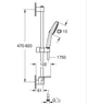Душовий гарнітур Grohe Tempesta Cube 110, 2 режими ( 26907003 ) 26794 - зображення 4