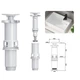 Раковина накладная Mixxus Premium STYLE-0201 520х375х140mm с донным клапаном и отверстием под смеситель - изображение 7