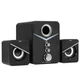 Комплект домашних колонок 3 в 1 черные Niye MC Computer Audio D221 GM - изображение 2