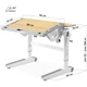 Детский стол Mealux Ergowood L Multicolor MG (BD-810 MG/MC) - изображение 5