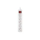 Сетевой фильтр питания REAL-EL RS-Protect M 5m, white (EL122300029) - изображение 2