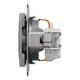 Розетка Schneider Electric ASFORA сталь (EPH2900162) - изображение 4