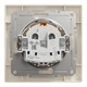 Розетка Schneider Electric ASFORA з кришкою, крем (EPH3100123) - изображение 8