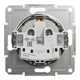 Розетка Schneider Electric ASFORA з кришкою, алюміній (EPH3100161) - зображення 8