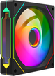 Вентилятор Rampage 7C-120S Infinite loop ARGB 120 мм Black - зображення 4
