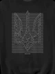 Свитшот мужской Dubhumans Ukrainian Wave Черный XS (UW-SW-B-XS) - изображение 2
