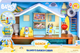 Zestaw zabawek Giochi Preziosi Bluey: Beach Cabin BLY66000 (8056379165507) - obraz 1
