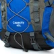 Туристичний рюкзак Royal Mountain 40л PR-250618-40527 синій - зображення 8