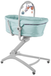 Łóżeczko dziecięce wielofunkcyjne Chicco Baby Hug Pro 4 w 1 Aquarelle Miętowe (8058664092178) - obraz 4