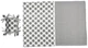 Набор 2 хлопковых полотенца Soho кухонные 40x60 см Snow Grey (BS 45561/1) - изображение 5