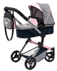 Wózek dla lalki Bayer Design Combi Neo Vario 18427AA Szary (4003336184273) - obraz 1