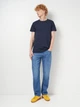 Футболка хлопковая длинная мужская Sol's Crusader Men Organic Cotton 03582319 S Темно-синяя (3609371053188) - изображение 3