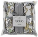 Набор 3 хлопковых полотенца Soho кухонные 40x60 см Classic (BS 45565H/1) - изображение 3