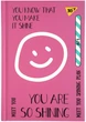 Блокнот YES Smile А6 64 листа Линия (152065) (5056574453341) - изображение 1