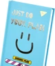 Блокнот YES Smile Blue А6 64 листа Клетка (152063) (5056574453327) - изображение 2