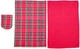 Набор 2 хлопковых полотенца Soho кухонные 40x60 см Sell Red 2 (BS 85541) - изображение 5