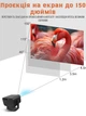 Бізнес-проектор Salange P20 Plus 4K портативний проектор Android 13 ідеальний для офісу та фільмів підтримка Bluetooth Wi-Fi мультимедійний домашній кінотеатр - зображення 2