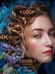 Проектор Salange N1 1080P, 500 ANSI люмен, Android 10 Портативний домашній кінотеатр з підтримкою 4K смарт-проектор з підтримкою Wi-Fi та Bluetooth - зображення 6
