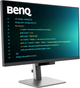 Monitor 31.5" BenQ RD320U Metallic Grey (9H.LMSLA.TBE) - obraz 2