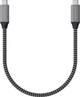 Kabel Satechi USB4 to USB-C 100W Space Gray 25 cm (ST-U4C25M) - obraz 1