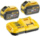 Ładowarka do narzędzi DeWalt 18 V, 54 V, 8 A, 2 x akumulatory do narzędzi (5035048664797) - obraz 1