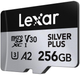 Karta pamięci Lexar Professional Silver Plus microSDXC 256 GB UHS-I U3 V30 A2 (843367135349) - obraz 2