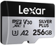 Karta pamięci Lexar Professional Silver Plus microSDXC 256 GB UHS-I U3 V30 A2 (843367135349) - obraz 3