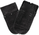 Śpiworek Springos SB0044 z futerkiem do wózka sanek gondoli 80 cm Czarny (5907719442280) - obraz 3