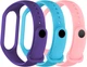 Комплект ремешков ArmorStandart для Xiaomi Mi Band 4/3 Crush 3 шт. (ARM87028) - изображение 1