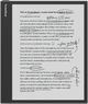 Электронная книга PocketBook InkPad Eo PB1042 / 64ГБ / Android 11 / Wi-Fi / Bluetooth / SD слот / Цветной сенсорный экран E-Ink Kaleido 3 (2480×1860) / Настраиваемая яркость / Серая Б/В - изображение 2