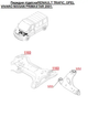 Сайлентблок подрамника Renault Trafic Opel Vivaro Nissan Primastar c 2006/09 - изображение 2