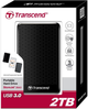 Жорсткий диск Transcend StoreJet 25A3 2TB TS2TSJ25A3K 2.5 USB 3.0 External Black - зображення 2