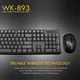 Беспроводная клавиатура и мышь с компактным дизайном Fantech WK-893. - изображение 10