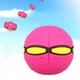 Летающий складной мяч игровой фрисби трансформер с LED подсветкой Phlat Ball плоский НЛО - изображение 1