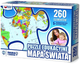 Puzzle edukacyjne Zachem Nauka i zabawa Mapa świata 260 elementów 7040 (5906727907040) - obraz 1