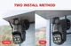 Уличная поворотная Wi-Fi IP-камера BOAVISION D4W4MP, 4K 8 МП / 2K 4 МП, PTZ, ночное видение, автоотслеживание, двусторонняя связь, microSD до 128 ГБ - изображение 3
