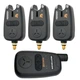 Электронные сигнализаторы поклевки для рыбалки GLADIATOR RF298 3+1 Black с пейджером - изображение 4