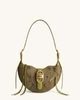 Жіноча сумка на плече JW PEI Tessa Suede Shoulder Bag Dark Olive (70151) - зображення 1