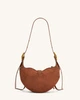 Жіноча сумка на плече JW PEI Tessa Suede Shoulder Bag Dark Birch Brown (70164) - зображення 2